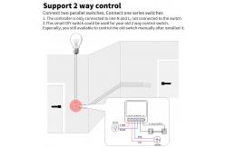 China Remote / Voice Control Wifi Smart Switches With Scheduling Automation Energy Monitoring supplier