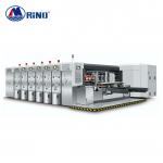 6 Color Carton Box Flexo Printing Machine High Speed Slotter Die Cutter for sale