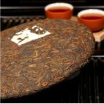 Organic Ripe Chinese Puer Tea Cake , Yunnan Puerh Tea For Weight Loss