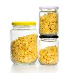 Factory Wholesale 8Oz 16Oz 24Oz Glass Canning Jars With Lid