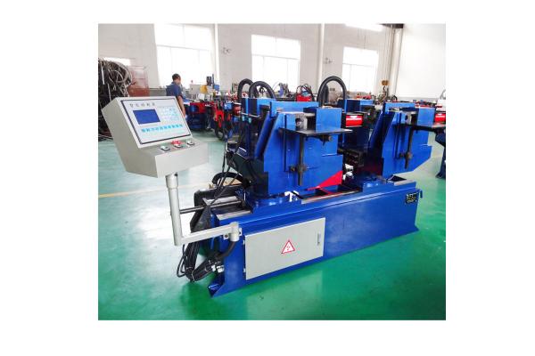 7.5kw Automatic Metal Pipe Tube End Reducing Forming Shrinking Machine