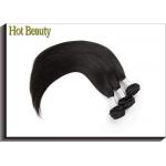 Silky Straight Remy Virgin Peruvian Human Hair Extensions Tangle-Free