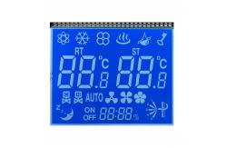 China Negative 12 O' CLOCK Transmissive Monochrome Display PIN Temperature Control supplier