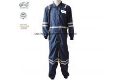 China 5.3OZ Inherent Fr Clothing Aramid Permanent Fire Resistant With Reflective Trim supplier