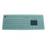 Oil Proof Industrial Membrane Keyboard Panel Mounting With Touchpad IP67 for sale