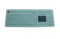 China Oil Proof Industrial Membrane Keyboard Panel Mounting With Touchpad IP67 supplier