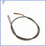 Customized Automotive Grade PT100 Temperature Sensor 500C Three-Wire Thermocouple With Lead Wire Waterproof Oil-Proof for sale