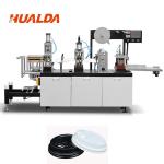 High Speed Paper Cup Forming Machine , 4 Kw Power Lid Forming Machine for sale