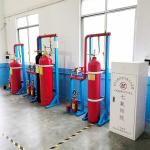 IG100 Clean Agent Fire Suppression System For Automobile Engine Testing Laboratory for sale