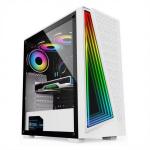 Dazzle Time Tunnel Effect Support ARGB fans in 12cm Black and White are available. Side panel is Tempered Glass. for sale