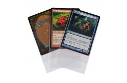 China Game Trading Card Protector Sleeves 66x91mm Standard Clear Card Sleeves supplier