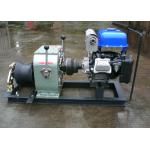 Shaft Driven Cable Winch Puller 30KN Fast Speed For Line Construciton for sale