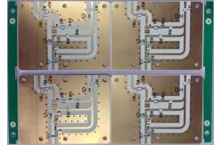 China RF High Frequency Pcb Substrate Rogers Ro6035 Double Sided Circuit Board supplier