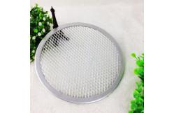 China Kitchen Tools Flat Mesh Odm Aluminum Round Pizza Pan 12 Inch supplier