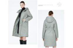 China Long Padded Long Casual Coat Casual Spring Jacket Women'S Below Knee Length supplier