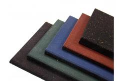 China Synthetic EPDM Interlocking Gym Safety Floor Mats  Anti - Bacterial supplier
