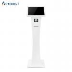 15.6 Inch Small LCD Floor Stand Interactive Touch Screen Kiosks for sale