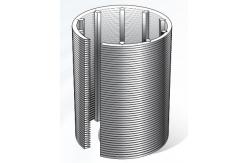 China Water Well Wedgewire Screen Cylinder Pipe High Mechanical Strength Easy Cleaning supplier