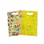 Plastic Handle Shopping Bag Recyclable Gravure Printing For Boutique Customized for sale