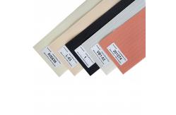 China Vertical Fabric Blackout Roll Plain Vertical Blinds with 127mm Width supplier