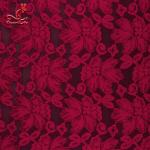 Wholesale African French Lace Fabrics Red Lace Fabric In Stock For Garment for sale