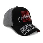 Awesome 3D Embroidered Baseball Caps Black And Grey Color Male Use for sale