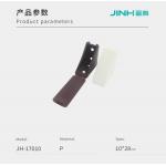 10x28mm Plastic L-Brackets With Cover, Connector For Flat-Packed Furniture