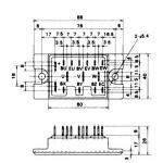 IGBT Power Module 6DI150A-050 POWER TRANSISTOR MODULE  FUJITSU IGBT Power Module for sale
