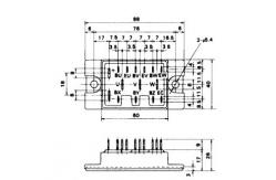 China IGBT Power Module 6DI150A-050 POWER TRANSISTOR MODULE  FUJITSU IGBT Power Module supplier