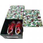 Foldable Shoe Packaging Box Custom Size Rigid Shoe Box rectangle