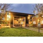 FCC modern 95lm/w ABS LED Solar Landscape Light Solar Flicker Stake Light