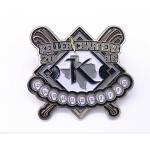 Fashion Sports Trading Pins , Butterfly Clutch Custom Baseball Pins for sale