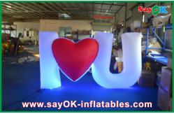 China White Attractive Inflatable Lighting Decoration Funny For Event supplier