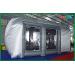 Inflatable Work Tent Waterproof Cutomized Inflatable Air Tent / PVC Inflatable Spray Booth For Car Paint Spraying for sale