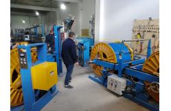 China 380v Wire And Cable Extrusion Machine , Algeria Power Cable Making Equipment supplier