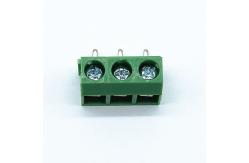 China 5.0mm Pitch 3 Way PCB Screw Terminal Block With PA66 Housing supplier