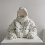 Men'S Bubble Winter Removable Hood Puffer Down Jacket Custom Logo for sale