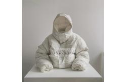 China Men'S Bubble Winter Removable Hood Puffer Down Jacket Custom Logo supplier