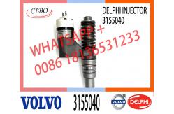 China Injector BEBE4B12001 BEBE4B12004 3155040 8113409 For VOL FH12 D12 engine supplier