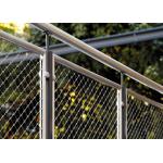 X Tend Stainless Steel Wire Rope Mesh Fence AISI 304/316 High Tension Seamless Type for sale