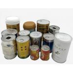 Round Rectangular Metal Tinplate For Cooking Food And Airtight Empty Tin Jar For Food for sale