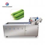 185KG Commercial fruit and vegetable washing machine stainless steel ozone disinfection bubble washing machine for sale