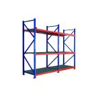 Smooth Surface Warehouse Shelving Rack High Density Metal Pallet Racking for sale