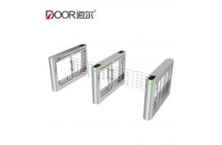 China Security Barrier Gate Automatic Motor Wheel Chair Swing Barrier Gate Turnstile Promotion supplier