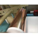 Refined Ultra Thin Copper foil 6um, Max 620mm Width Battery Copper Sheet Roll for sale