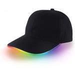 Light Up Flash Glowing LED Baseball Caps For Hip Hop Stage Performance Festival for sale