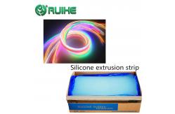 China Custom Extruded Silicone Rubber Material supplier