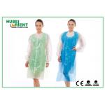 Non Toxic Single Use 0.011 - 0.08mm PE Apron With Smooth Surface