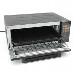 18L Stainless Steel Air Fryer Ovens With Rack Adjustable Thermostat Control