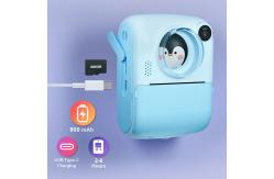 China Multilingual ABS Kids Digital Cameras Dual Lens Instant Print supplier